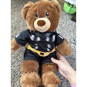 BUILD-A-BEAR Batman | Plush Brown Bear | The Dark Knight Rises | DC Superhero